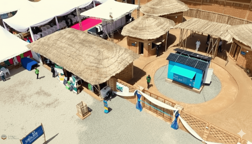 THE PULSE aerial view